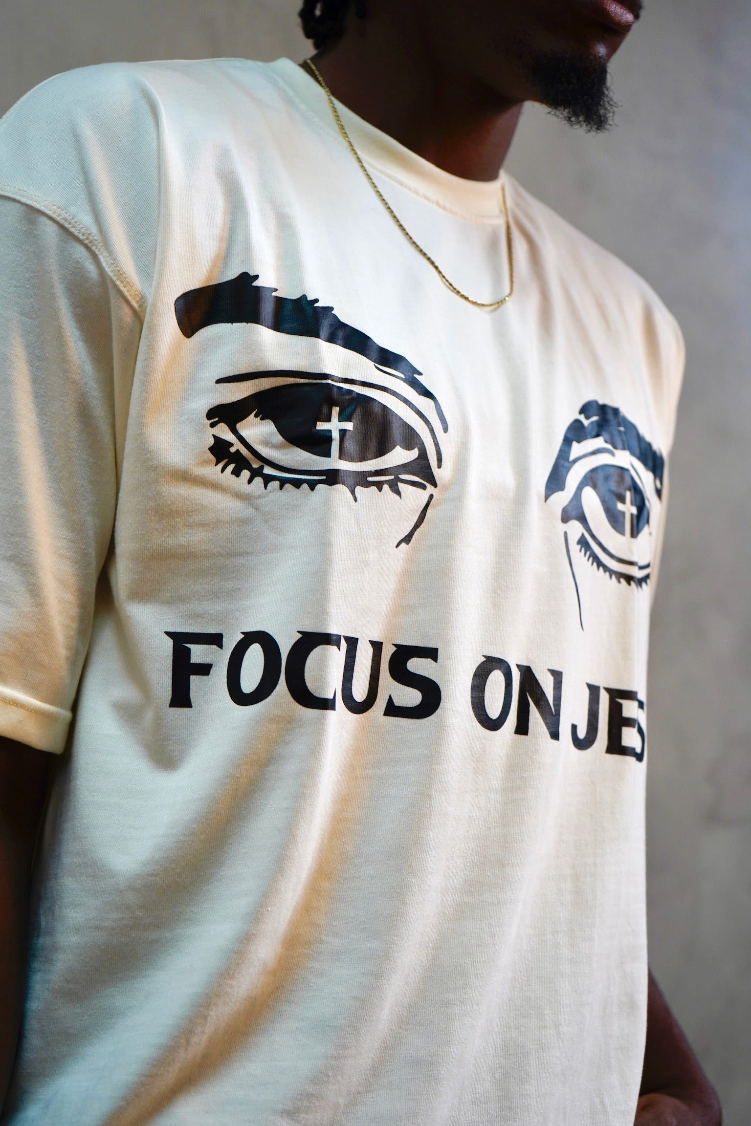 Focus on Jesus Box Tee