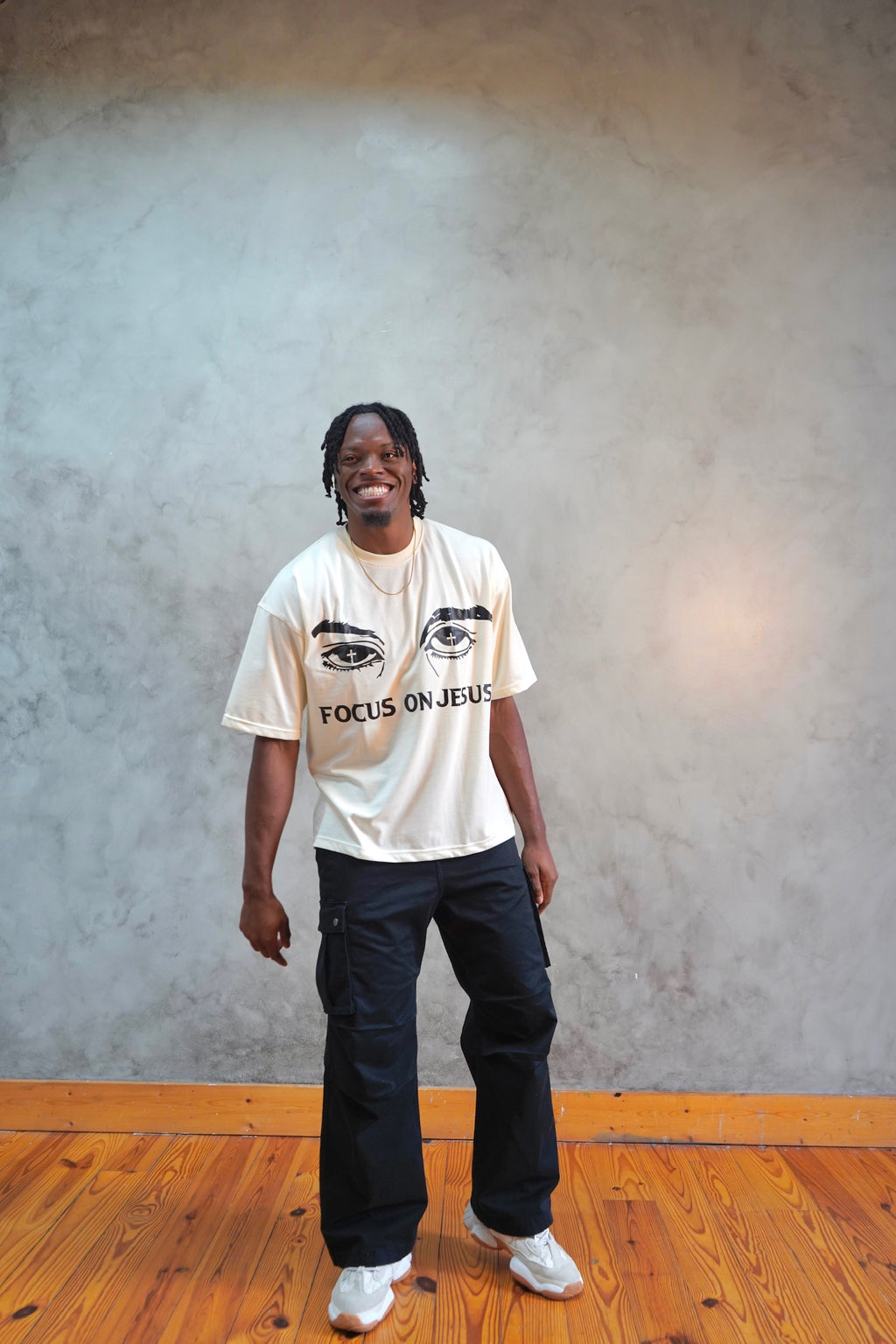 Focus on Jesus Box Tee