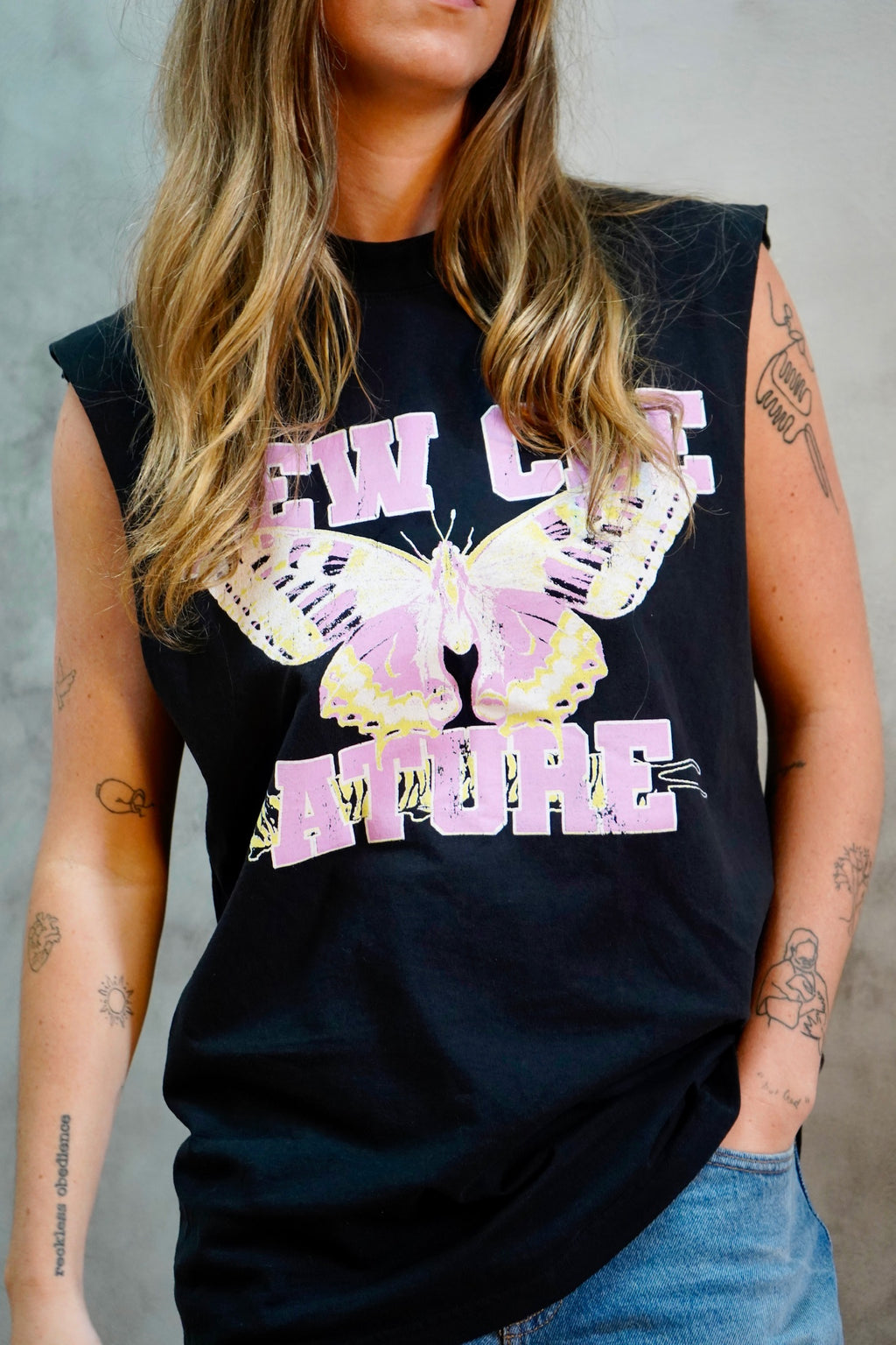New Creature Cut Off Tee (LIMITED STOCK)
