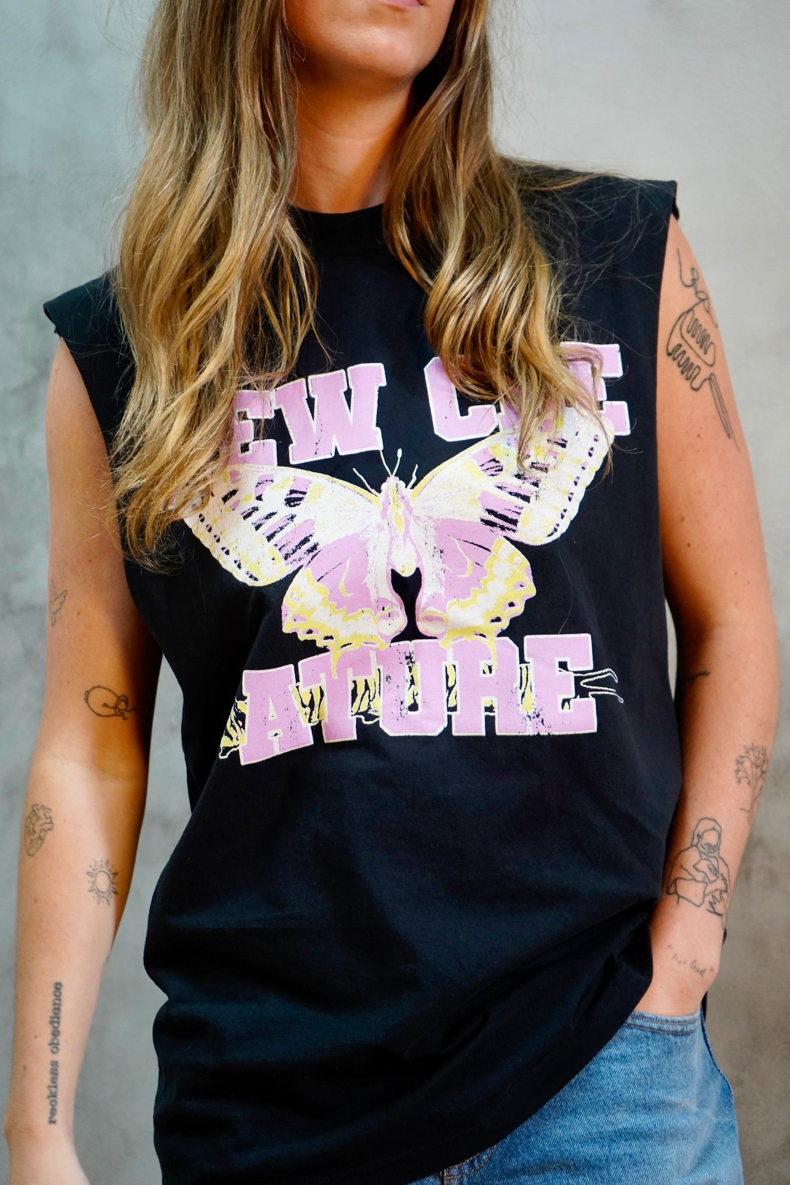 New Creature Cut Off Tee (LIMITED STOCK)