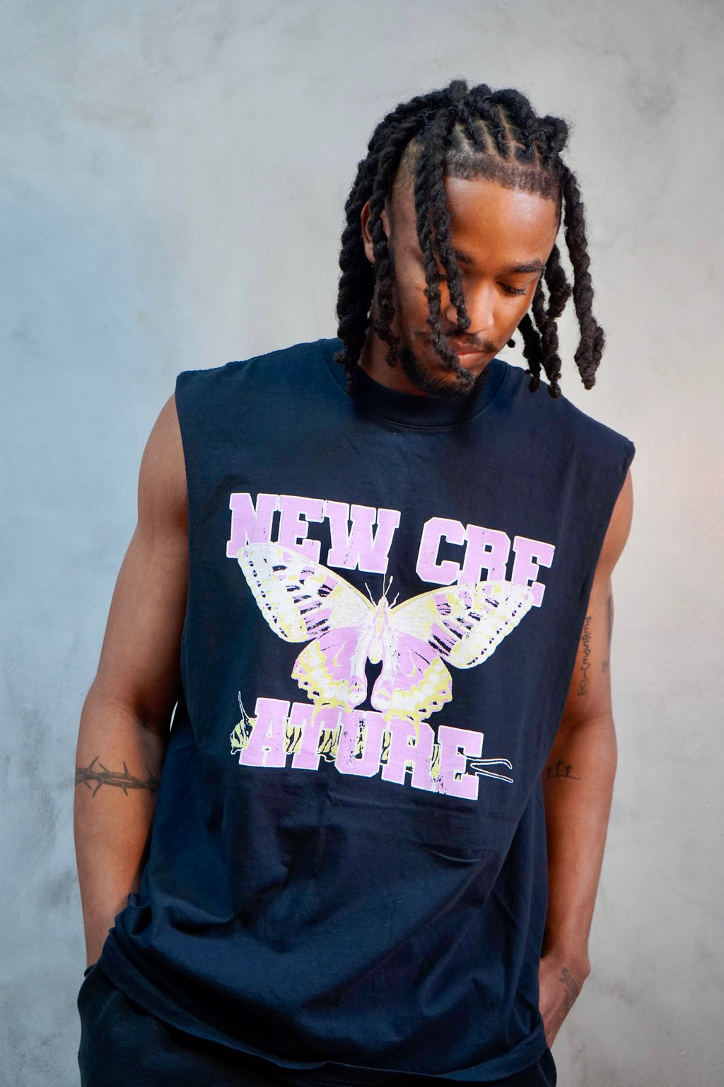 New Creature Cut Off Tee (LIMITED STOCK)