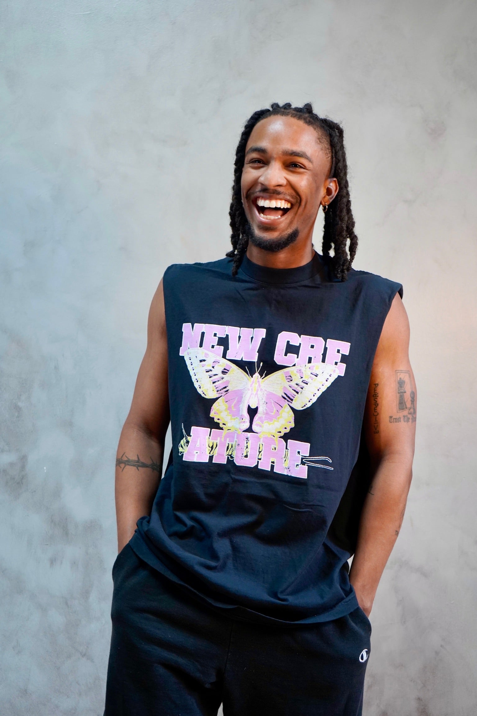 New Creature Cut Off Tee (LIMITED STOCK)