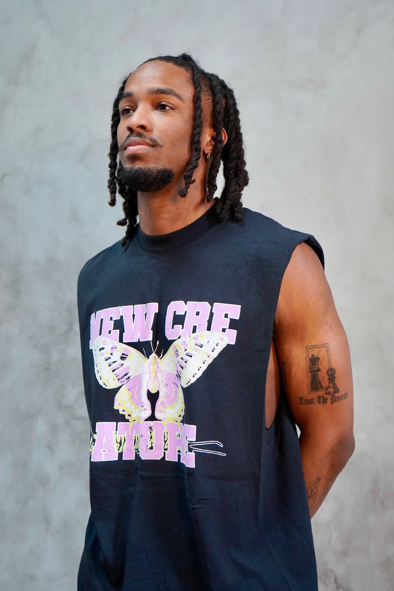 New Creature Cut Off Tee (LIMITED STOCK)