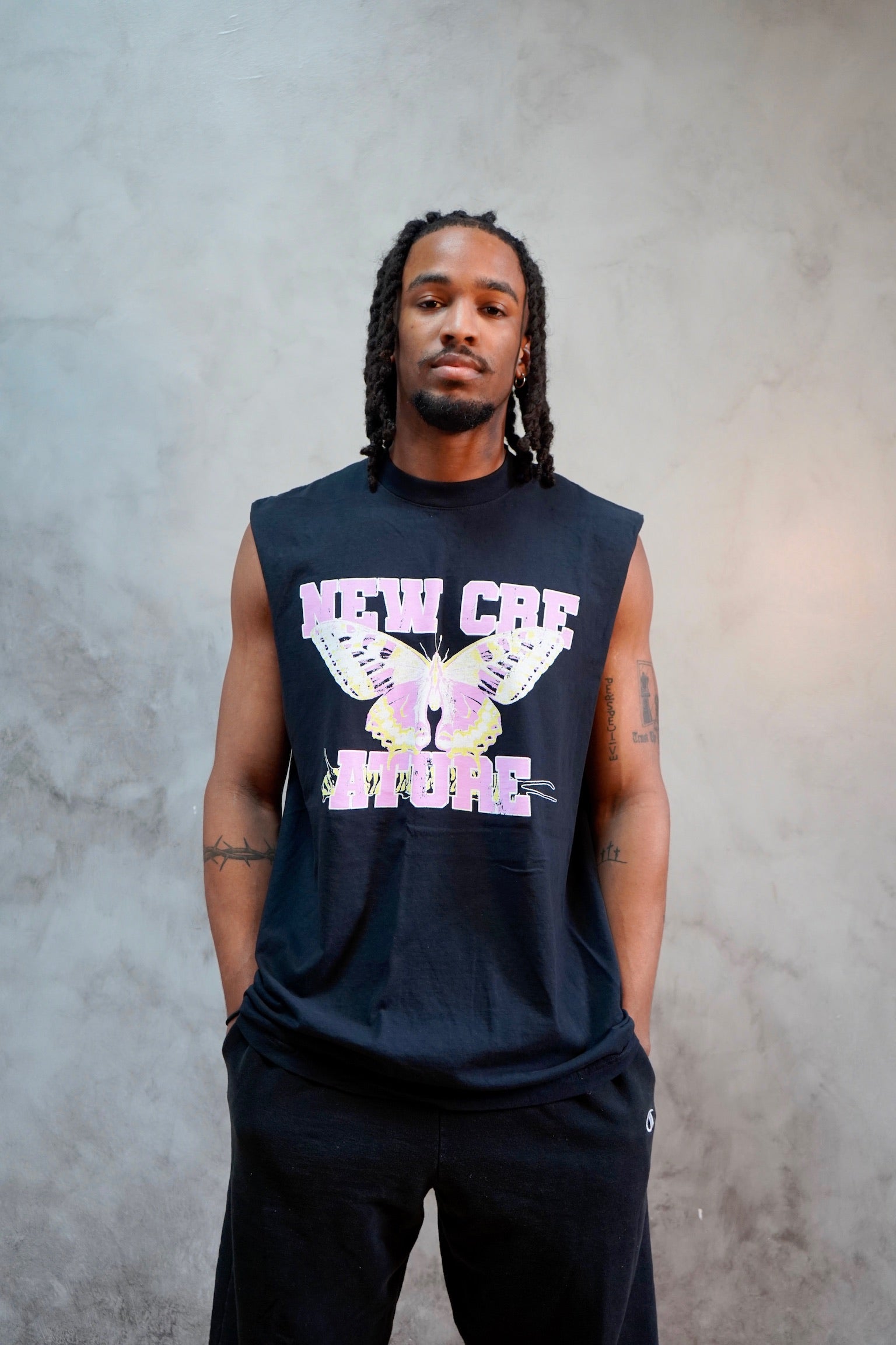 New Creature Cut Off Tee (LIMITED STOCK)