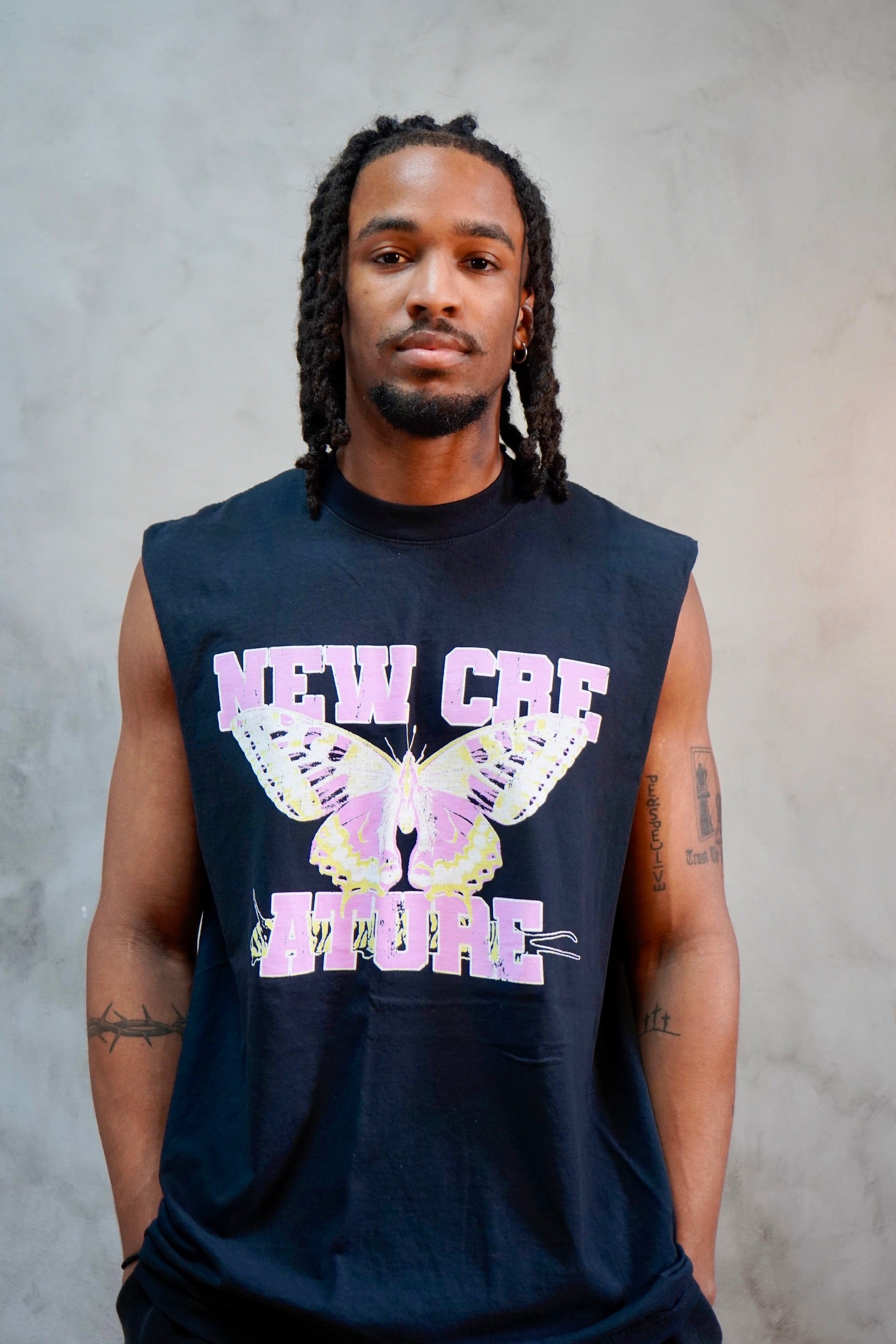 New Creature Cut Off Tee (LIMITED STOCK)