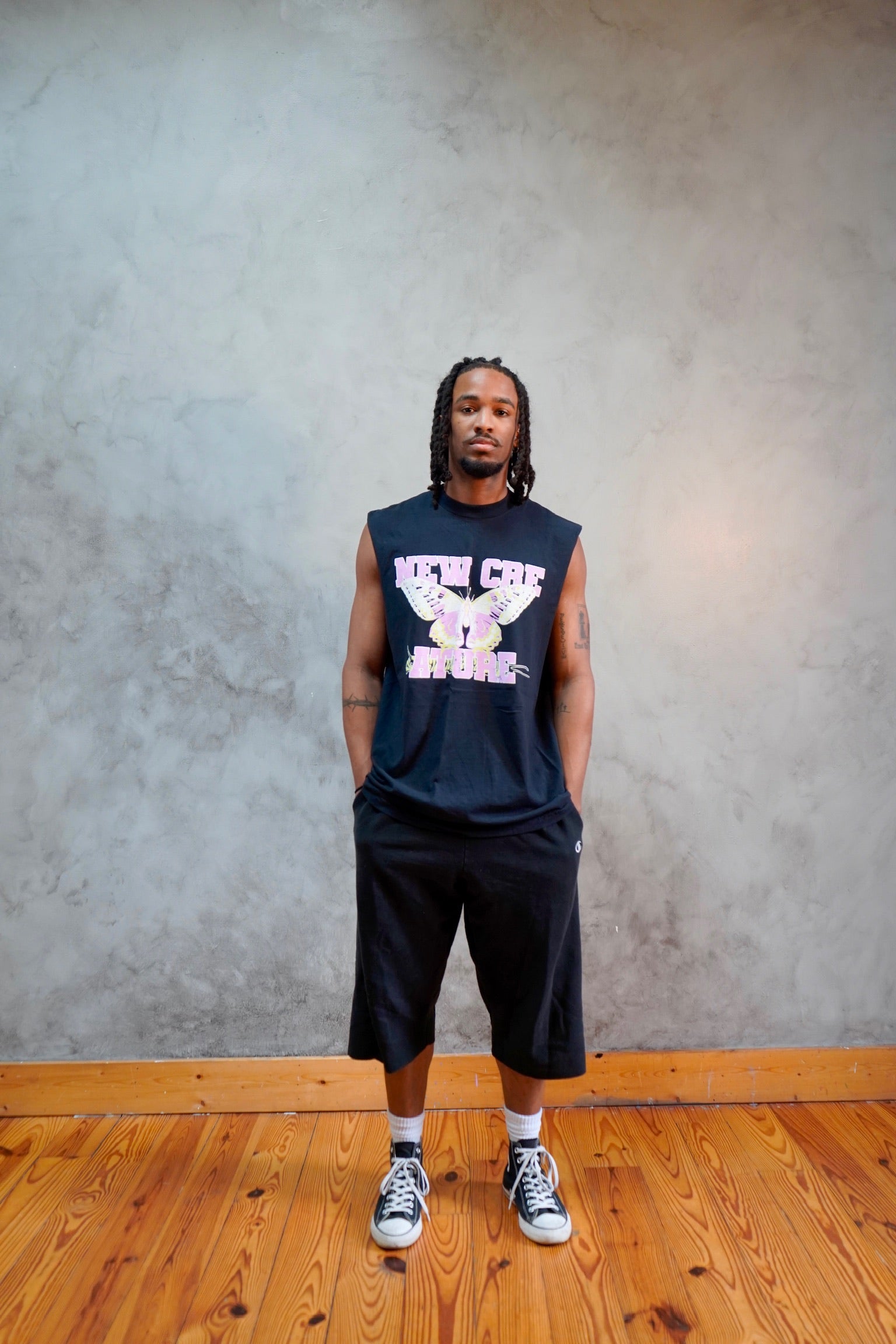 New Creature Cut Off Tee (LIMITED STOCK)