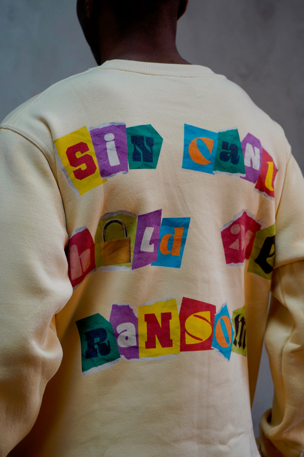 "S.C.H.M.R" Cropped Sweat Shirt