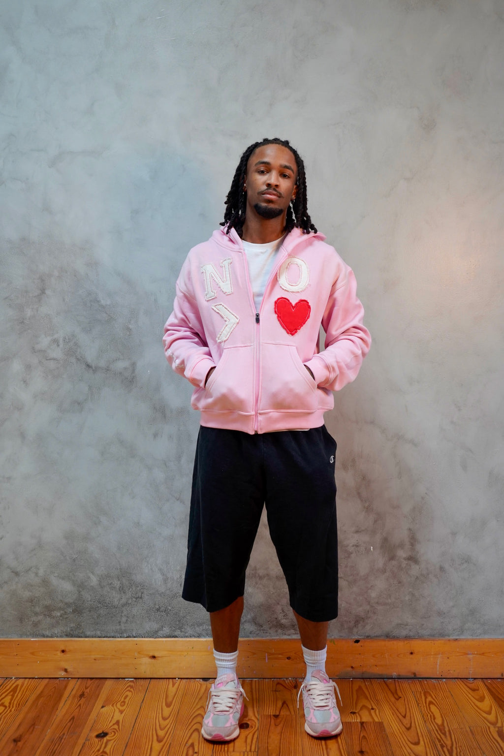 "N.G.L" - No Greater Love Zip Up Hoodie