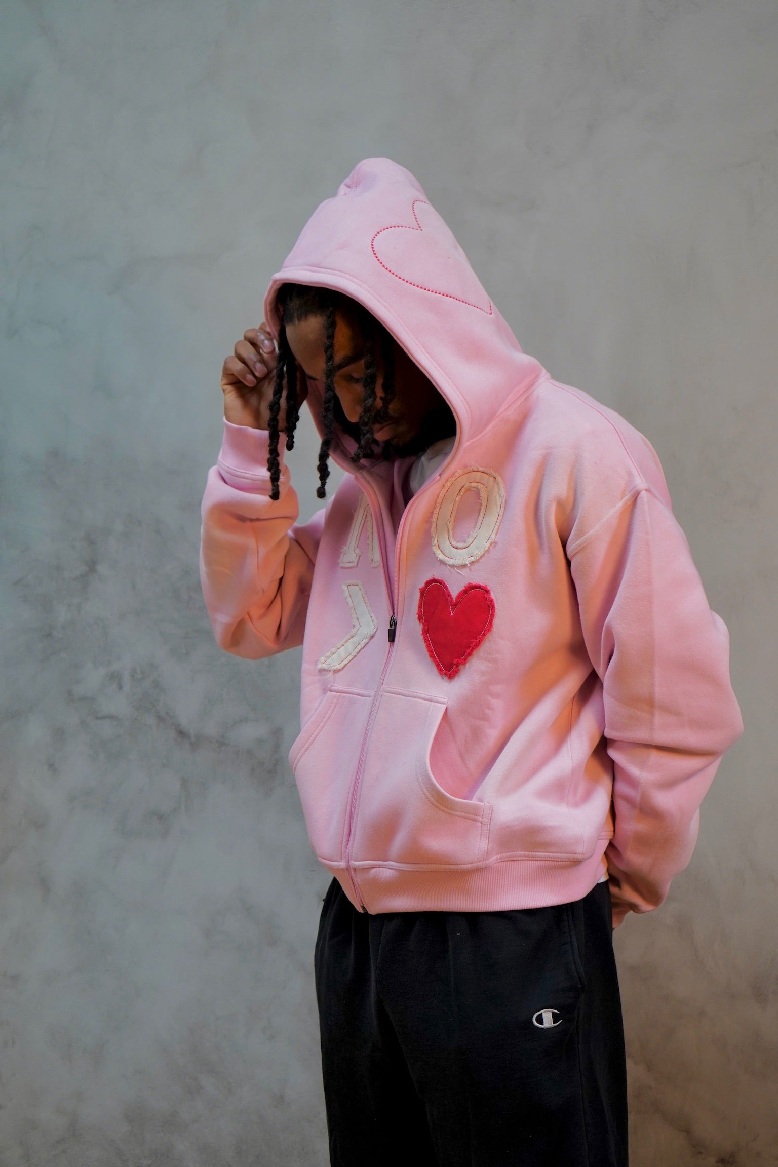 "N.G.L" - No Greater Love Zip Up Hoodie